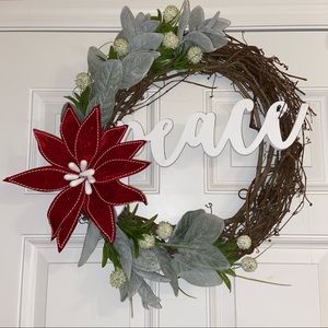 Christmas Grapevine Wreath Handmade